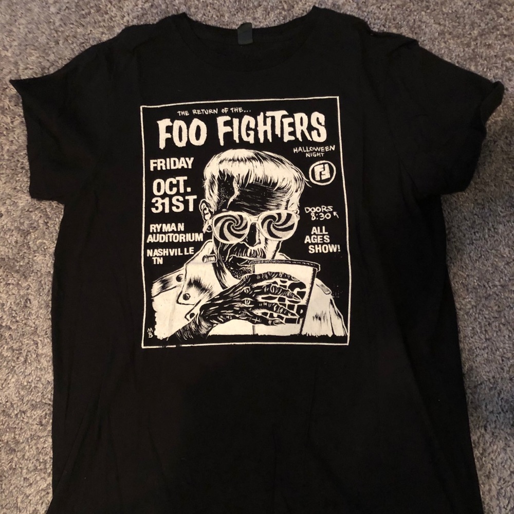 Halloween Foo Fighters graphic tee